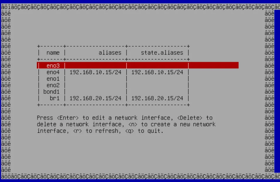 Network Overview Console